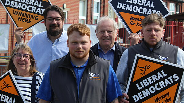 Hartlepool Lib Dem team of volunteers