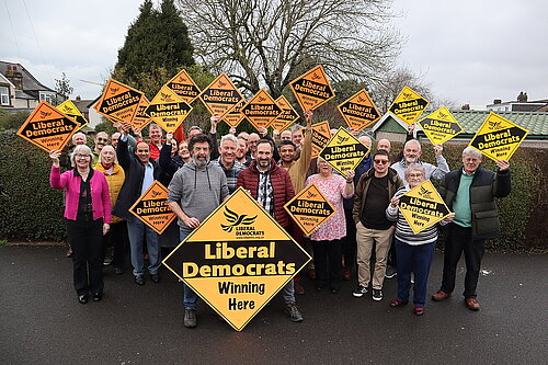 The Newcastle Lib Dem team