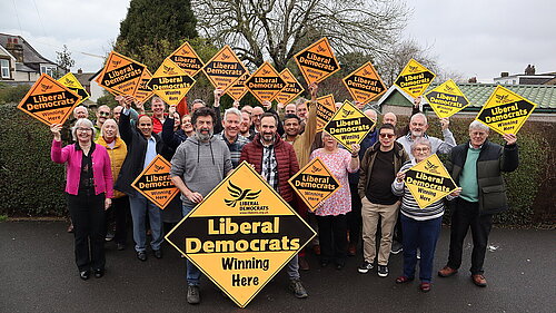 The Newcastle Lib Dem team
