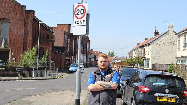Connor Stallard is calling for safer roads